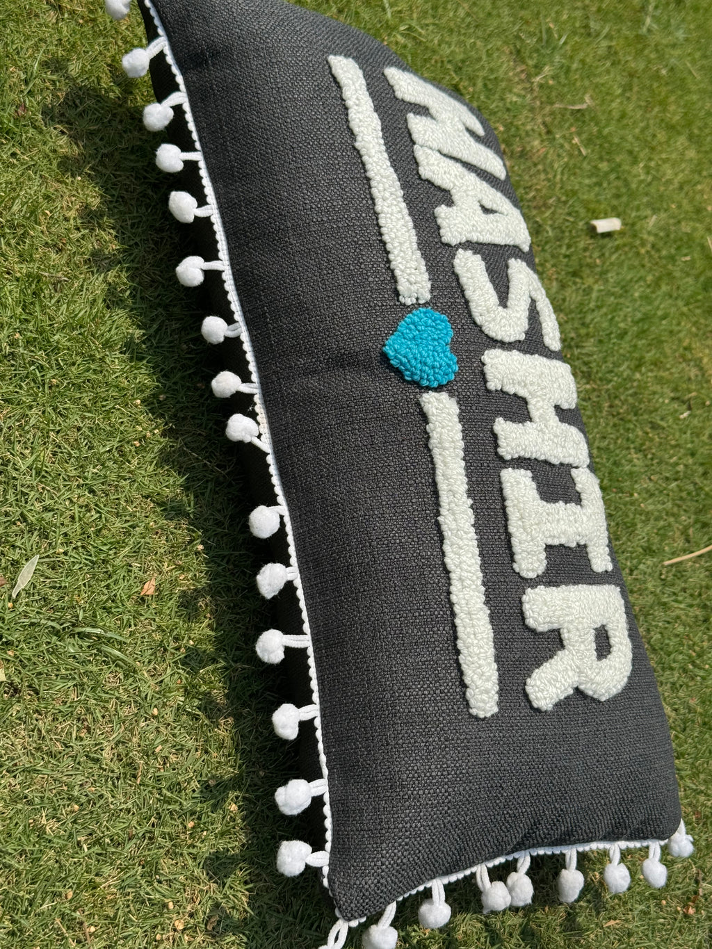 PERSONALISED PUNCH NEEDLE CUSHION