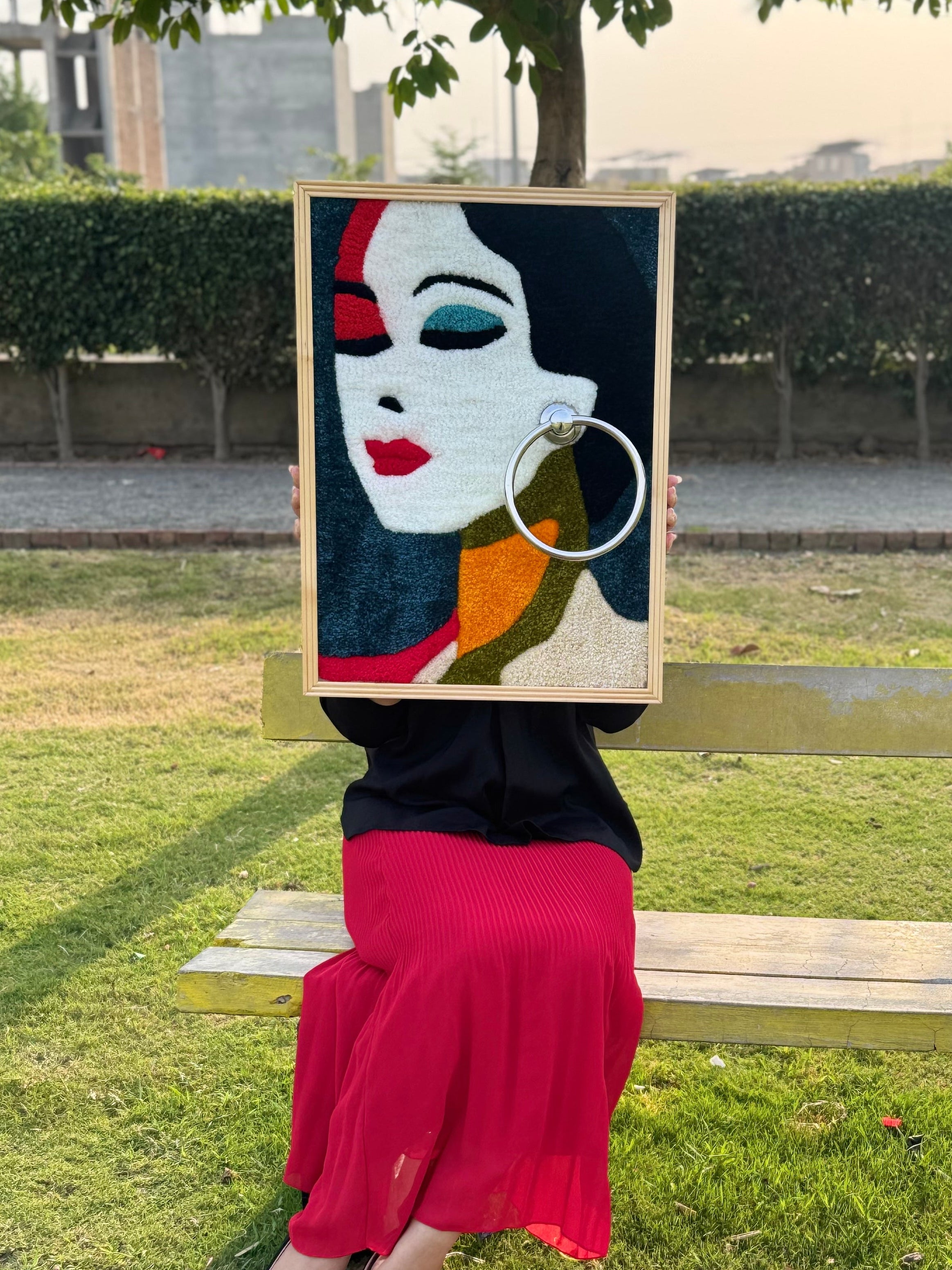 TOWEL HANGING RUG